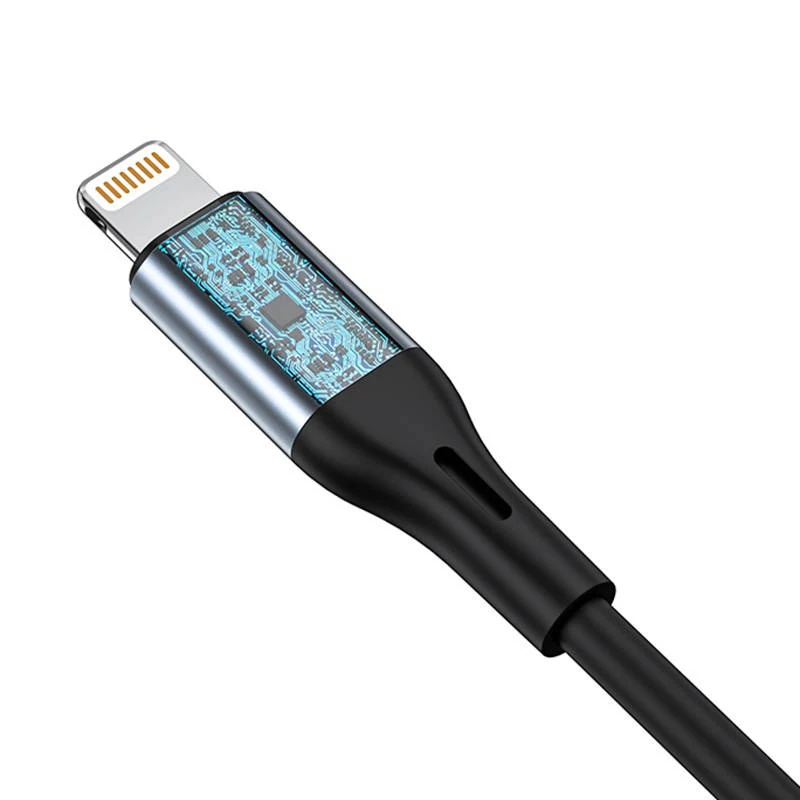 VIPFAN L05 cavo audio Lightning a 3,5 mm AUX, 1 m, grigio