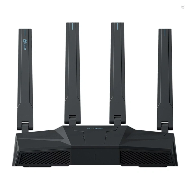 GL.iNet GL-BE6500 router VPN Wi-Fi 7 Tri-Band 2,5G Multi-Gigabit