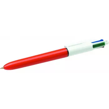 BIC 4 Colours Original penna a sfera a scatto, 0,30 mm, blu/rosso/verde/nero (982867)
