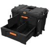 KETER DIY ROC Pro Gear unità a 2 cassetti XL cassetta attrezzi con 2 cassetti 56,5x37,5x41,3cm