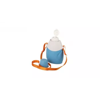 GIOSTYLE Borraccia 0,95L Fiesta 1000 Blu-Arancione