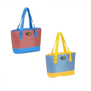 GIOSTYLE Borsa termica Beach Small Assortiti Rosso/Blu/Giallo 7L