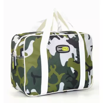 GIOSTYLE Camouflage Borsa termica 12L, colori assortiti (Fucsia/Blu/Giallo/Bianco)