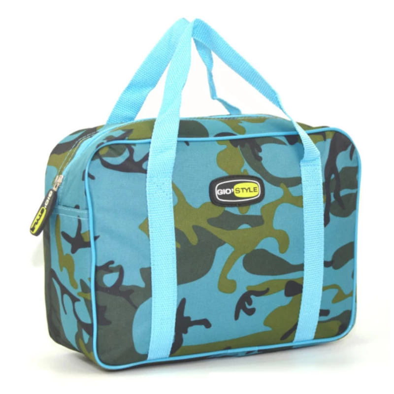 GIOSTYLE Camouflage Borsa termica 12L, colori assortiti (Fucsia/Blu/Giallo/Bianco)