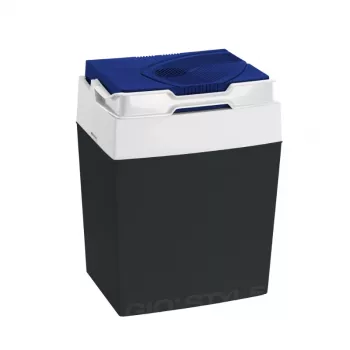 GIOSTYLE Brio 30 / 12V Grigio scuro-Rosso/Blu Box frigo elettrico