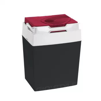 GIOSTYLE Brio 30 / 12V Grigio scuro-Rosso/Blu Box frigo elettrico