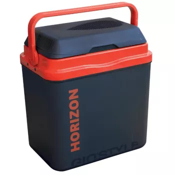 GIOSTYLE Horizon M 12/230V Box termoelettrico riscaldante e refrigerante 20L Box frigo termoelettrico Grigio scuro/Rosso