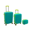 ORDINETT Cassettiera 3 pezzi, 60L + 43L + 15L, Verde