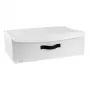 ORDINETT Scatola portabiancheria L 45x38x18 cm cotone