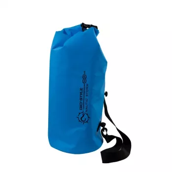 GIOSTYLE Borsa termica impermeabile Dry Bag Nautic Storm L 20L, Ø23x63 cm, blu
