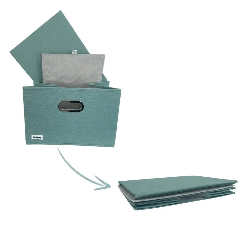 ORDINETT Scatola M 28,5x25,5x20,5 cm Scatola contenitore menta