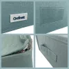 ORDINETT Scatola contenitore rettangolare con cerniera 42x32x14 cm menta