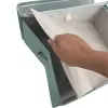 ORDINETT Scatola contenitore rettangolare con cerniera 42x32x14 cm menta