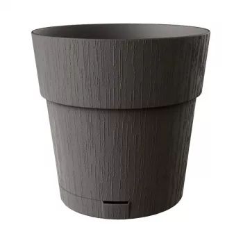 STEFANPLAST Ethica Vaso con sottovaso Ø40x39 cm grigio