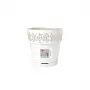 STEFANPLAST Gaia vaso da fiori con sottovaso Ø20x19cm bianco