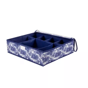 ORDINETT organizer con coperchio 44x34x11 cm Kyoto tortora