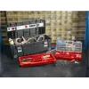 KETER DIY Hawk valigetta portautensili 26 con organizer, 66 x 28,7 x 26,6 cm, nero/rosso