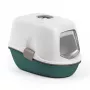 STEFANPLAST Furba Top Chic lettiera per gatti con cupola 58,5x39,4x42,7 cm bianco/verde