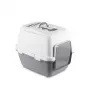 STEFANPLAST Cathy Comfort toilette chiusa per gatti 58x45x48 cm bianco/grigio