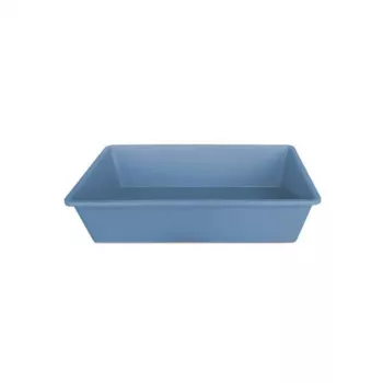 STEFANPLAST lettiera per gatti 40x30x10 cm blu