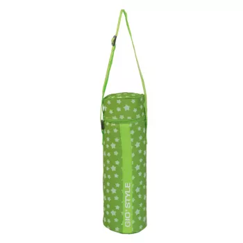 GIOSTYLE borsa termica per bottiglie Sterne assortita rosso/verde/blu/rosa