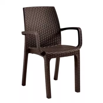 BICA sedia da giardino Verona poltrona marrone