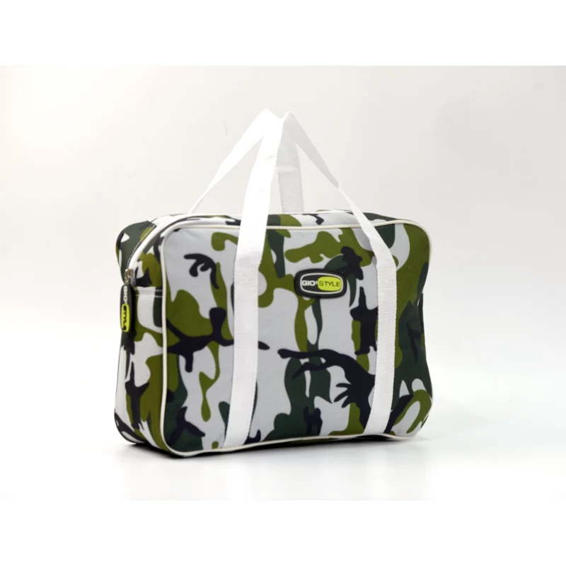 GIOSTYLE Camouflage 6 borsa termica assortita, fucsia/blu/giallo/bianco