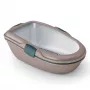 STEFANPLAST lettiera per gatti Furba Chic Maxi 69,5x47x26 cm grigio chiaro/verde