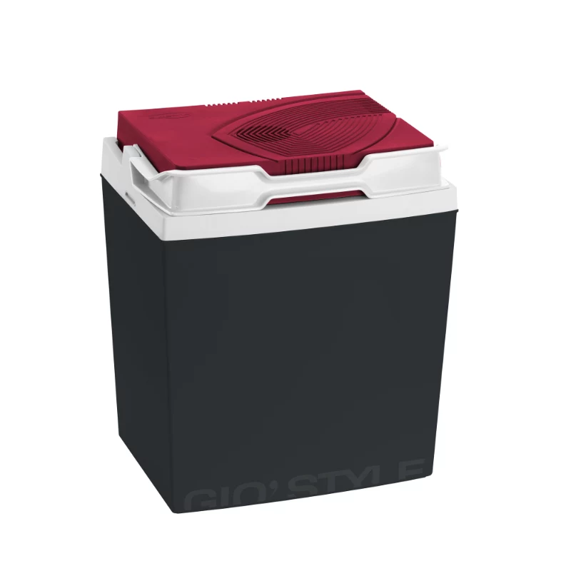 GIOSTYLE Brio 26 / 12V grigio scuro-rosso/blu frigorifero portatile elettrico