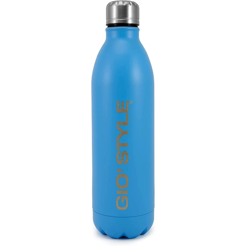 GIOSTYLE Thermos Energy 1L borraccia termica sottovuoto rosso/azzurro/giallo/verde