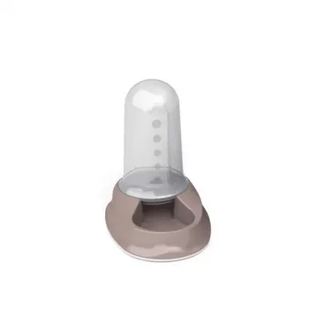 STEFANPLAST Chic distributore di cibo/acqua 0,8L grigio chiaro