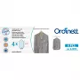 ORDINETT copriabiti in plastica 4 pz. 62x95cm trasparente con cerniera