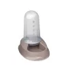 STEFANPLAST Chic distributore automatico di cibo e acqua per animali domestici 2L, grigio chiaro, 32 x 21 x 29 cm