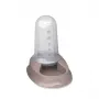 STEFANPLAST Chic distributore automatico di cibo e acqua per animali domestici 2L, grigio chiaro, 32 x 21 x 29 cm