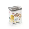 STEFANPLAST contenitore ermetico rettangolare per cibo per animali 2,2L bianco/grigio chiaro