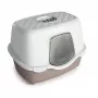 STEFANPLAST lettiera per gatti Tres Chic Indoor Filter, 56x39x39 cm, bianco/grigio chiaro