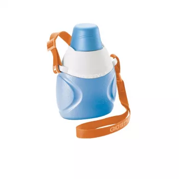 GIOSTYLE Fiesta 600 Borraccia Tritan 0,65L blu-arancio