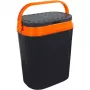 GioStyle Solaris 12 Borsa frigo portatile, 12 L, Arancione/Nero