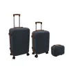 ORDINETT Cassettiera 3 pezzi, 60L + 43L + 15L, grigio