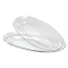 GUARDINI Vassoi in plastica trasparente set da 2 Easy Bake 46x23cm