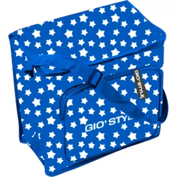 GIOSTYLE Borsa termica Stars 20 assortito, rosso/verde/blu/rosa