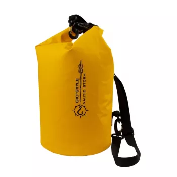 GIOSTYLE sacca termica impermeabile Nautic Storm M 10L, Ø20x45cm, giallo