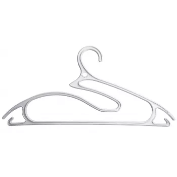 ORDINETT grucce confezione da 5 plastica 5-in-1 Collection 42 cm bianco