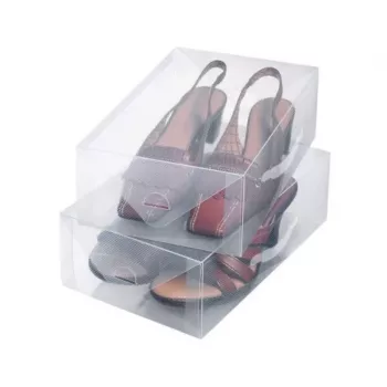 ORDINETT scatole portascarpe 2 pz. S 30x18x9,5cm Top Class