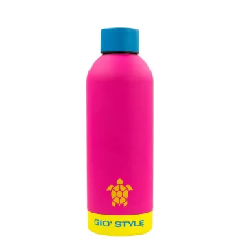 GIOSTYLE borraccia Fluo 0,5L assortite rosa/giallo/verde/blu