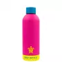 GIOSTYLE borraccia Fluo 0,5L assortite rosa/giallo/verde/blu