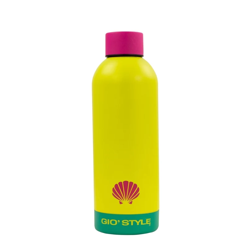 GIOSTYLE borraccia Fluo 0,5L assortite rosa/giallo/verde/blu