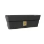STEFANPLAST Ethica fioriera con sottovaso 50x18x17 cm grigio