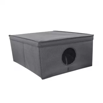 ORDINETT scatola pieghevole M misura 48x36x19 cm grigio