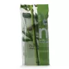 MARTINI SPA strisce di luffa e bambù Bambù – striscia da bagno esfoliante naturale con texture double face